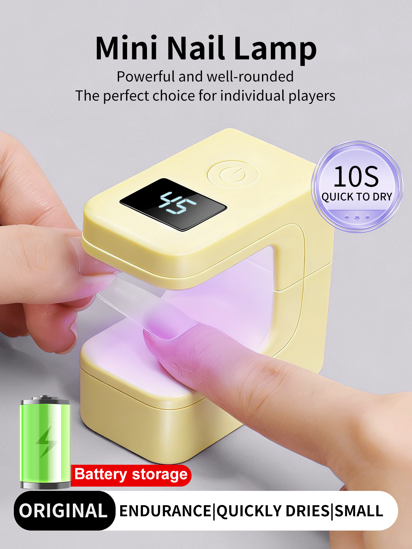 Exposure Unit Uv - 1Pc Mini Rechargeable UV LED Nail