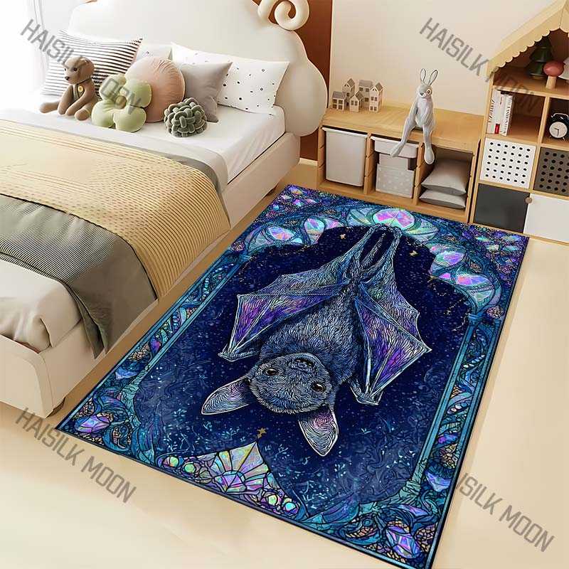 1PC Bat Glass Art Print Carpet - Commercial Glass Printing 리뷰 및 가격