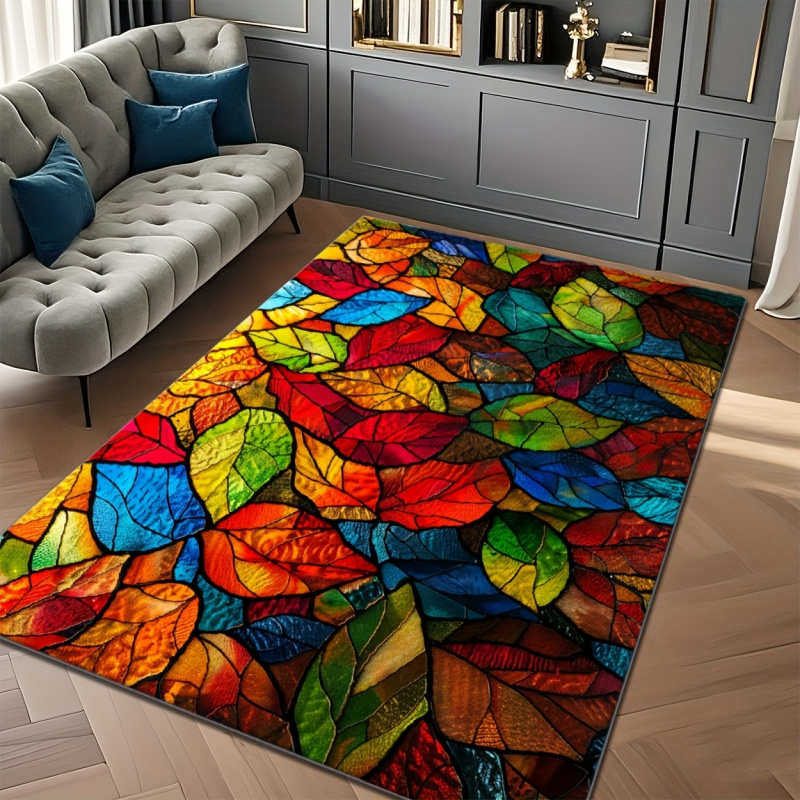 VIKAMA Stained Glass Leaf Prin - Commercial Glass Printing 리뷰 및 가격