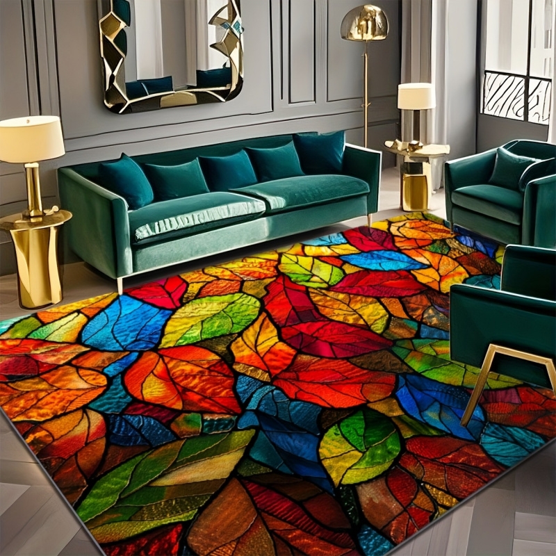 VIKAMA Stained Glass Leaf Prin - Commercial Glass Printing 리뷰 및 가격