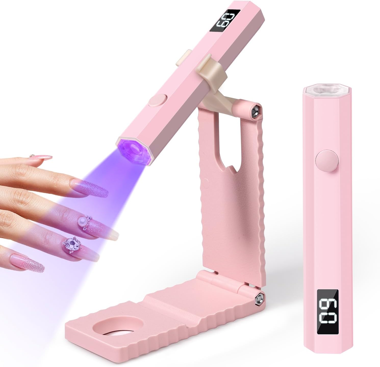 Cordless UV/LED Nail Lamp Set  - Exposure Unit Uv 리뷰 및 가격