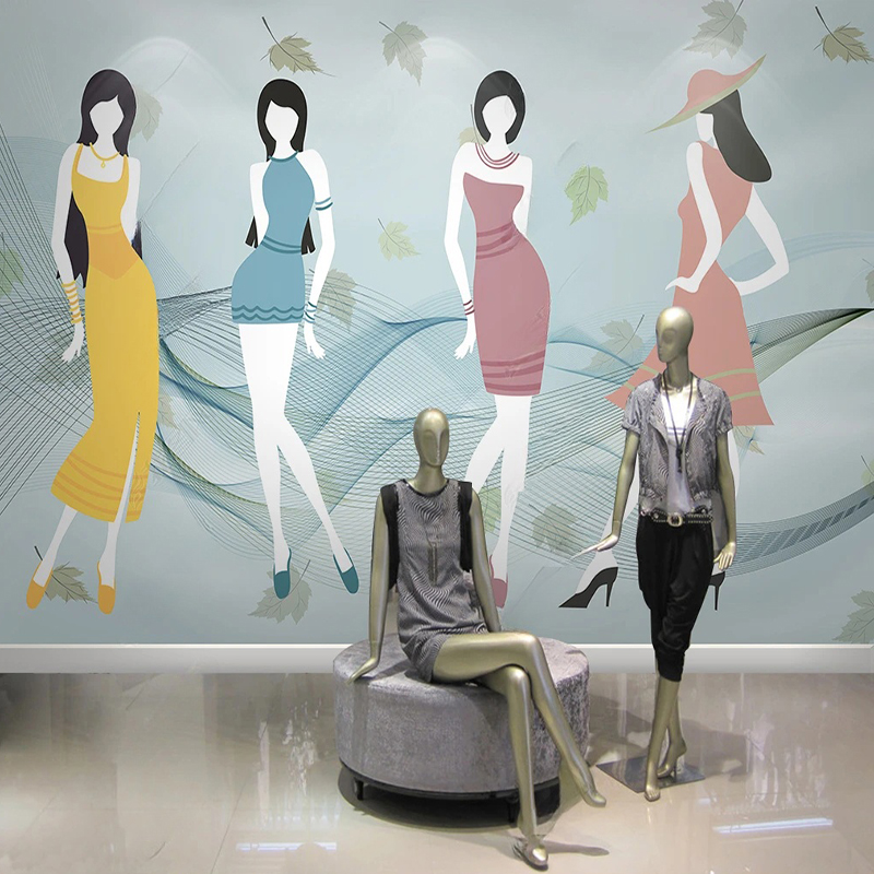 Custom Mural Modern fFresh Sho - Commercial Wallpaper Printing 리뷰 및 가격