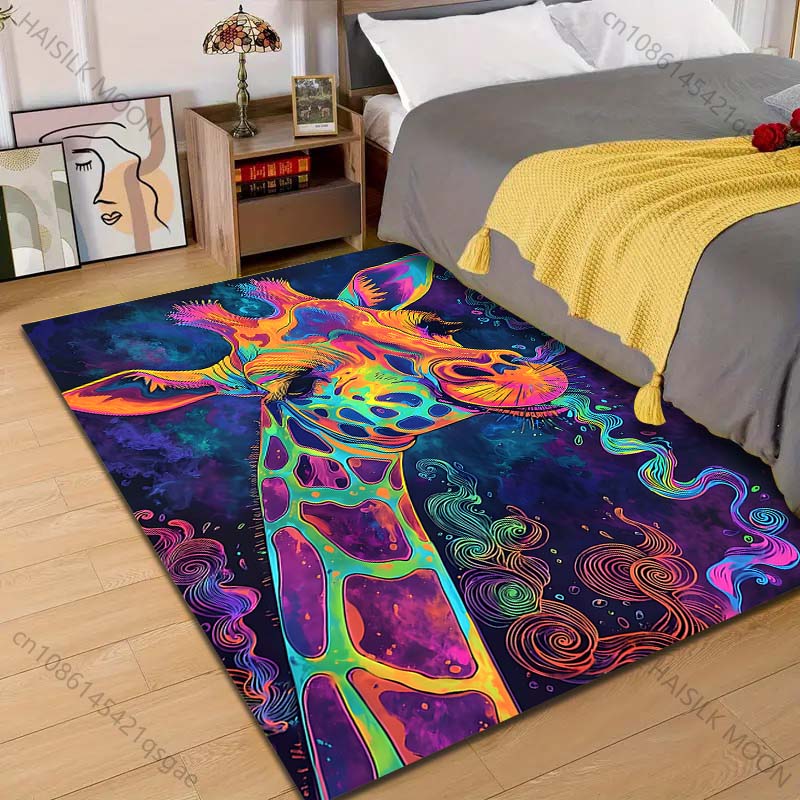 1PC Colorful artistic giraffe  - Commercial Printing Images 리뷰 및 가격