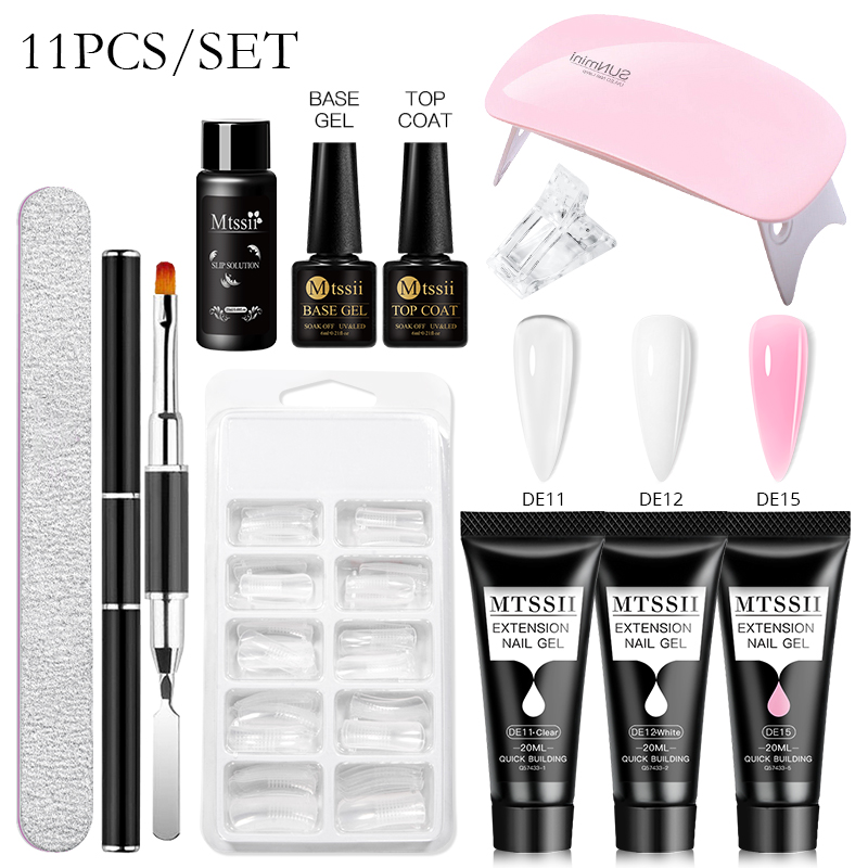 Mtssii 17PCS/Set 20ml Nail Ext - Exposure Unit Uv 리뷰 및 가격