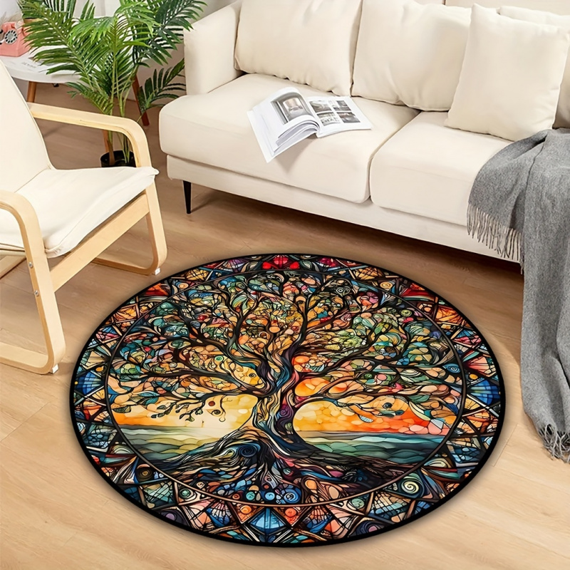 VIKAMA Stained Glass Tree of L - Commercial Glass Printing 리뷰 및 가격