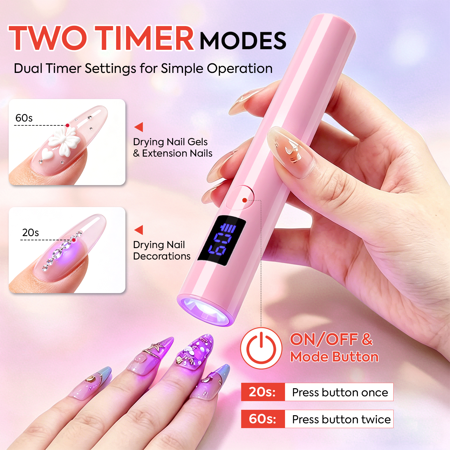 Mini Nail Lamp With 2 Timers S - Exposure Unit Uv 리뷰 및 가격