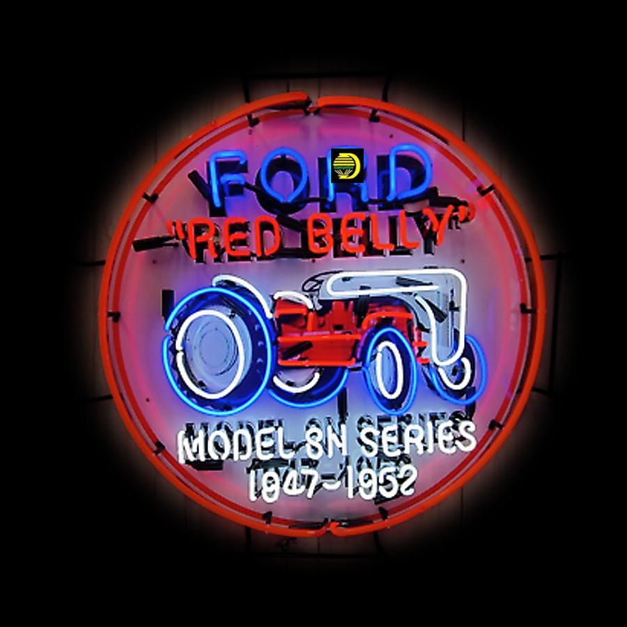 For Red Belly Neon Sign Tracto - Commercial Glass Printing 리뷰 및 가격
