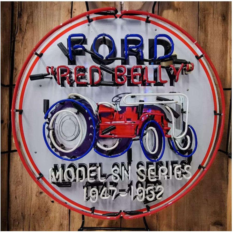 For Red Belly Neon Sign Tracto - Commercial Glass Printing 리뷰 및 가격