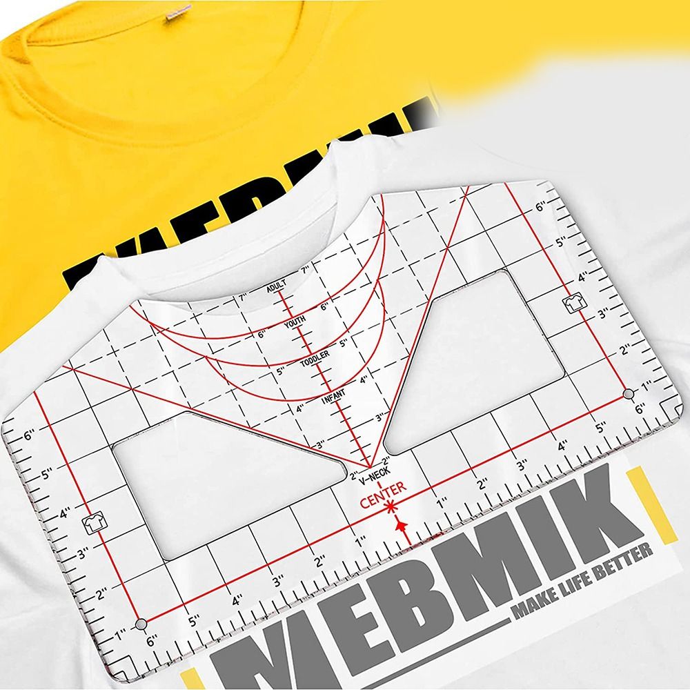 Tshirt Ruler Guide for Vinyl A - Commercial Printing Press 리뷰 및 가격