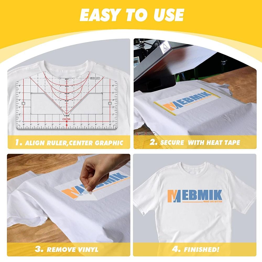 Tshirt Ruler Guide for Vinyl A - Commercial Printing Press 리뷰 및 가격